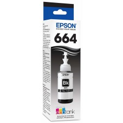 Tanque de Tinta (EcoTank) Epson 664 Negro 70ml