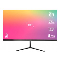 Monitor ACTECK Captive Vivid SP215, 21.5 pulgadas, 250 cd / m², 1920 x 1080 Pixeles, 5-8 ms, Negro